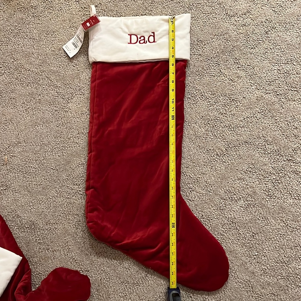 Pottery Barn Luxe stocking